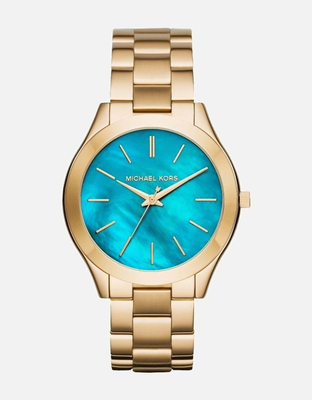 MK3492 Slim Runway Blue Dial Ladies Watch, 8 of 7