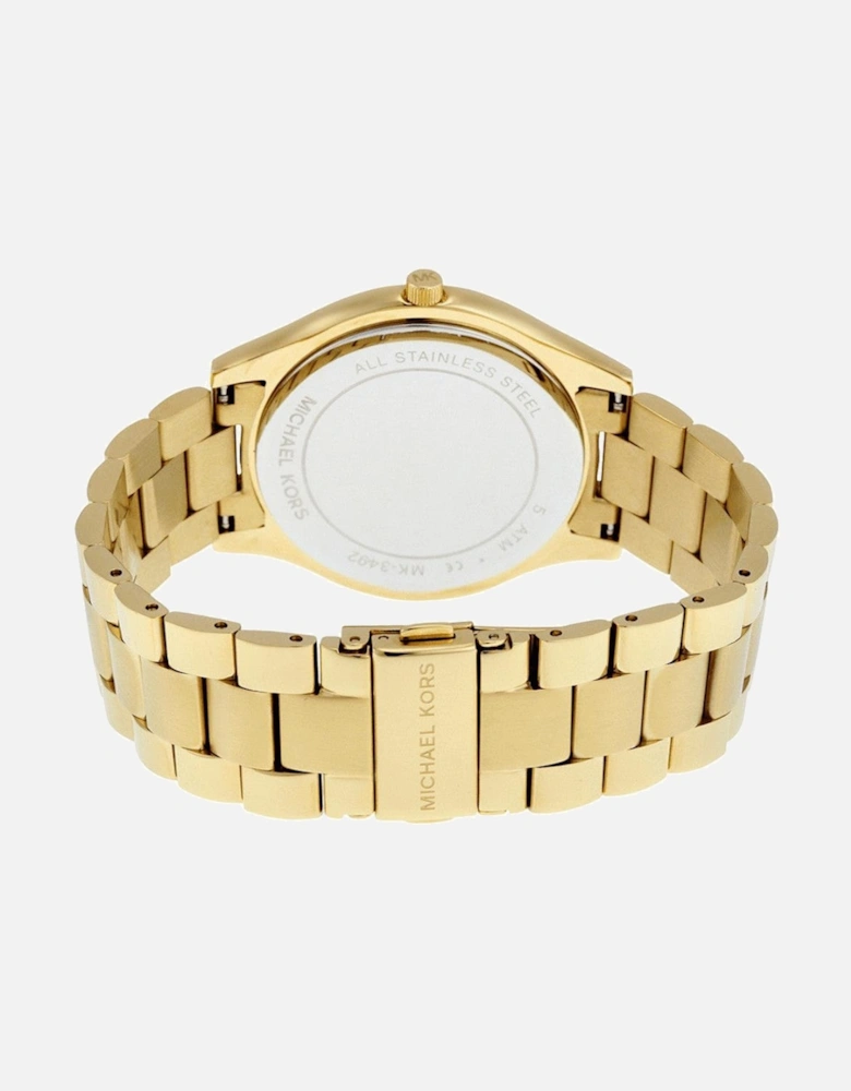 MK3492 Slim Runway Blue Dial Ladies Watch