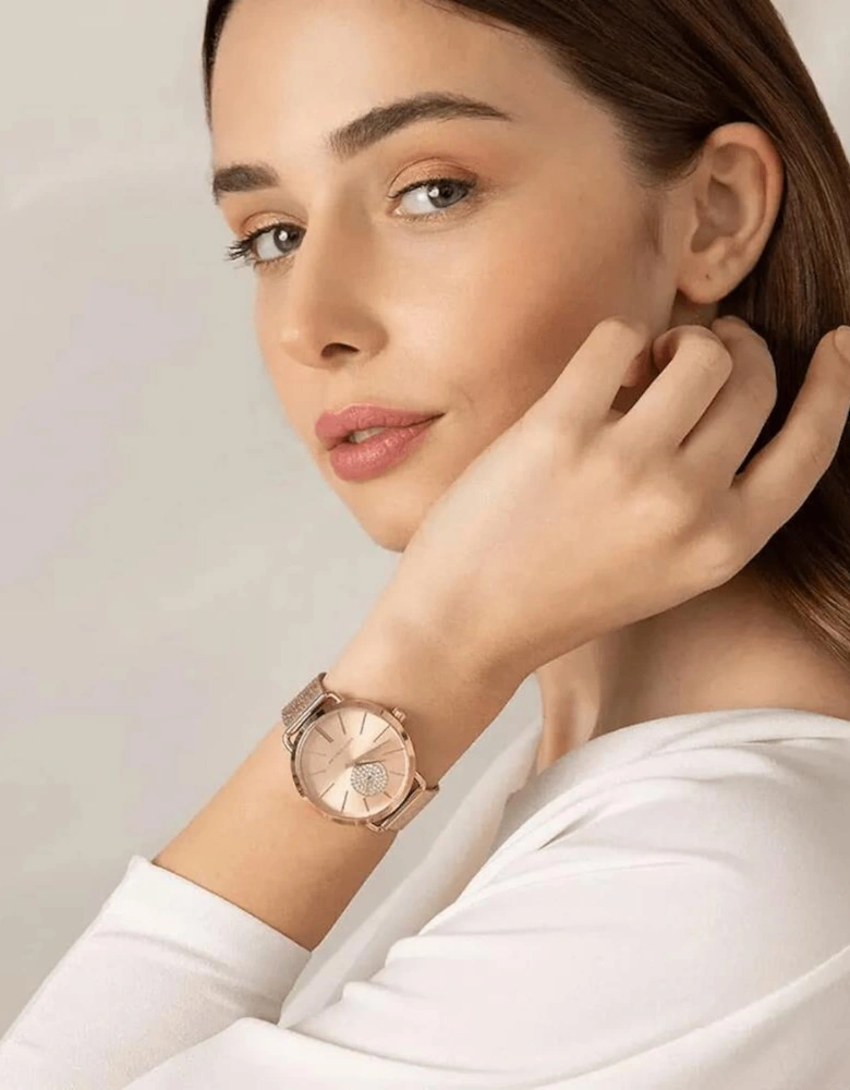 MK3845 Portia Mesh Straps Ladies Watch