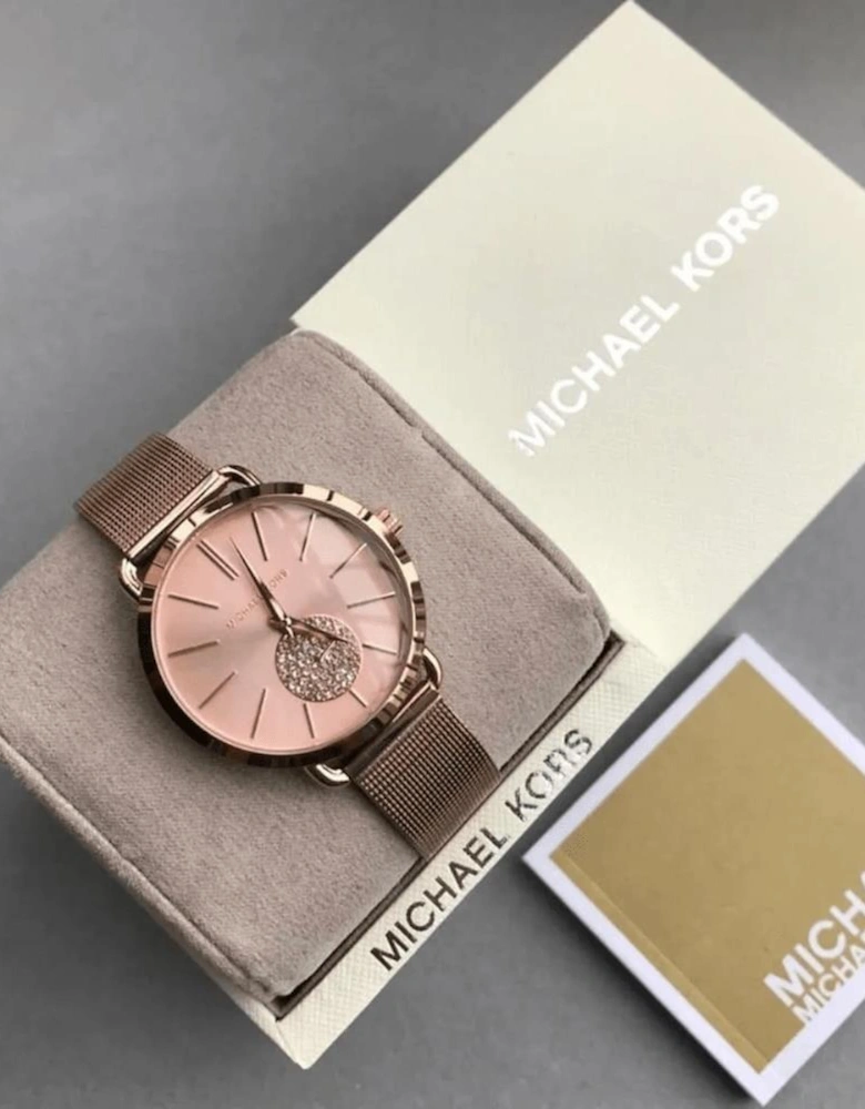 MK3845 Portia Mesh Straps Ladies Watch