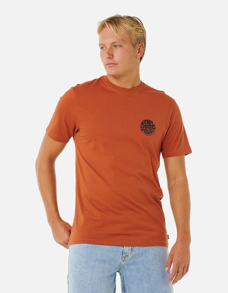 Rip Curl Mens Wettie Passage Icon Short Sleeve T-Shirt