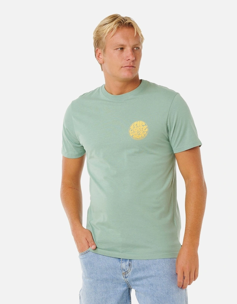 Rip Curl Mens Wettie Passage Icon Short Sleeve T-Shirt