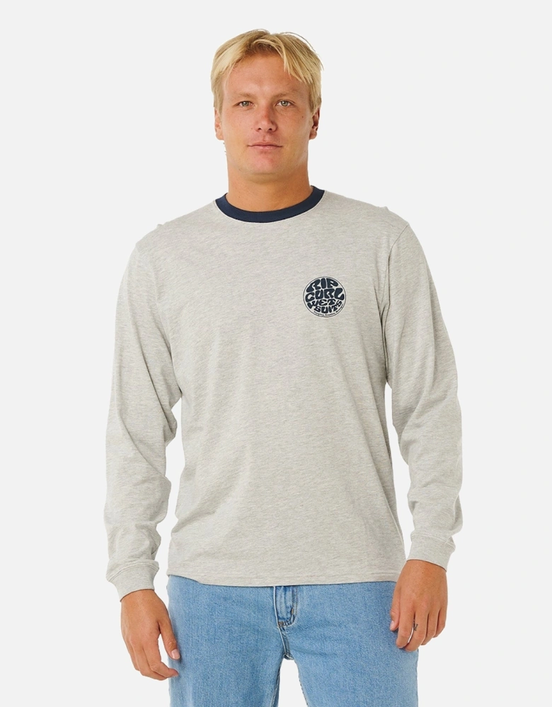 Rip Curl Mens Wetsuit Icon Long Sleeve T-Shirt
