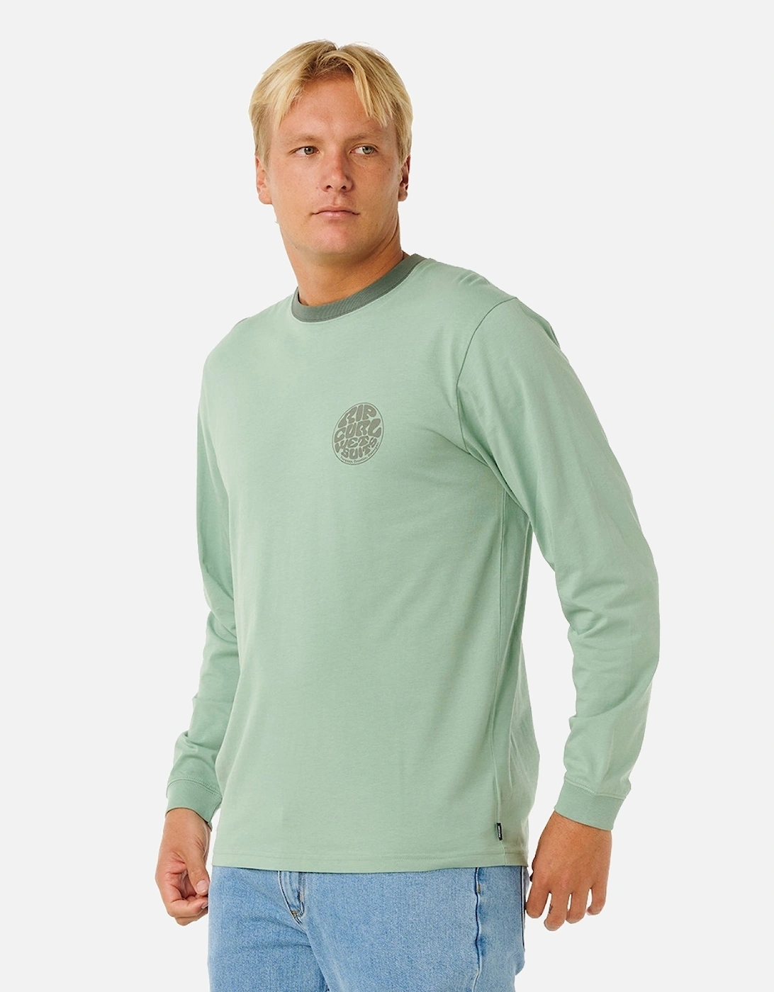 Rip Curl Mens Wetsuit Icon Long Sleeve T-Shirt, 2 of 1