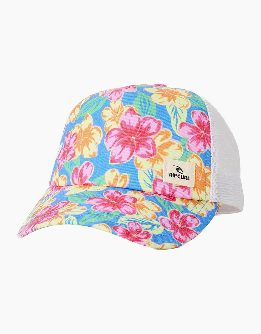 Ripcurl Women's Blue Rip Curl Mixed Yardage Trucker Cap - Size: One Size