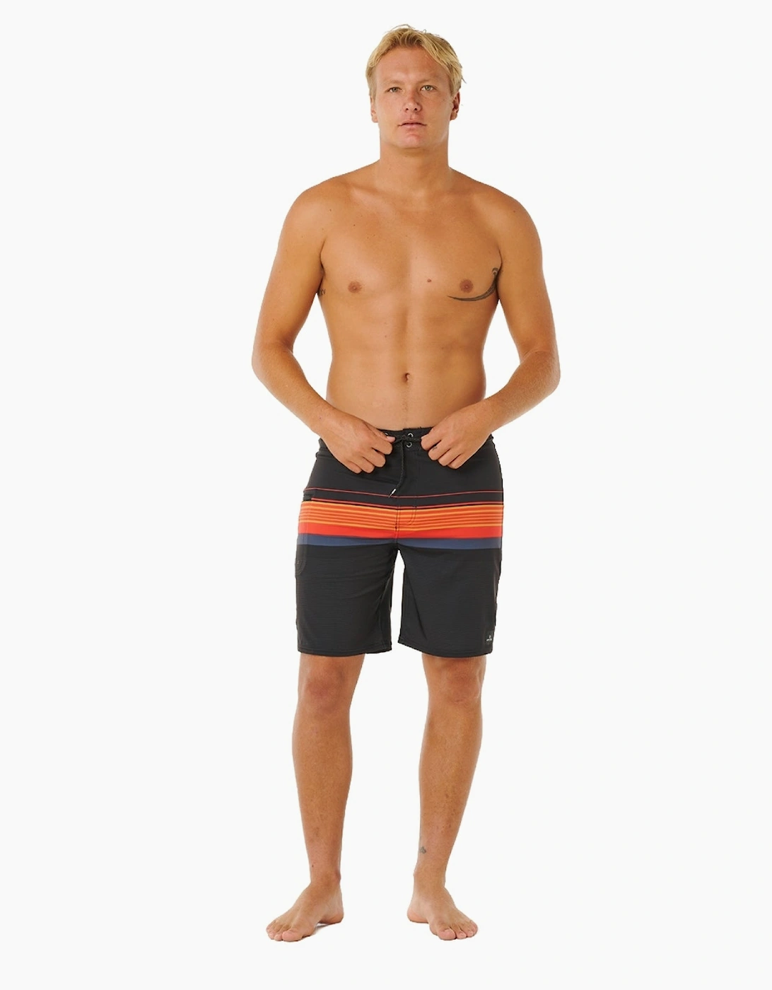Ripcurl Men's Black Rip Curl Mirage Day Breaker 19" Boardshorts  32/32 Size 32