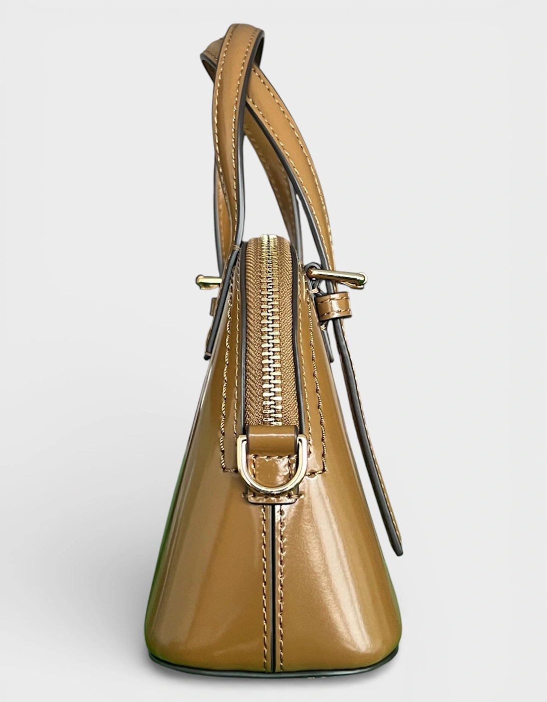 Emerson Patent Dome Satchel Brown