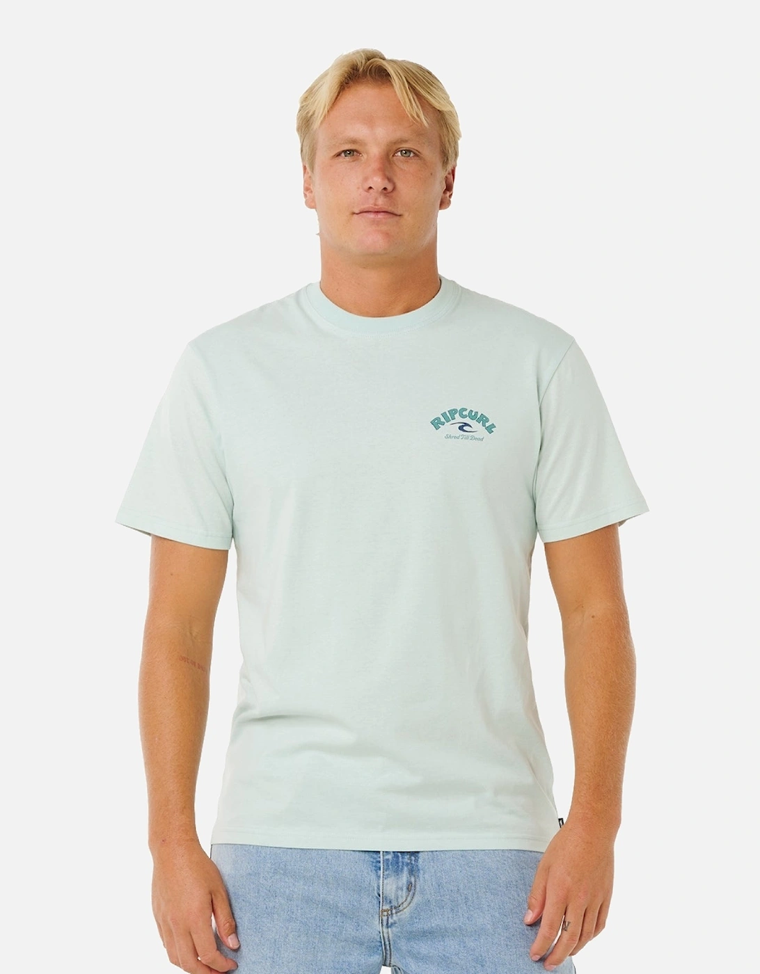 Rip Curl Mens Shred Til Graphic Short Sleeve T-Shirt, 2 of 1