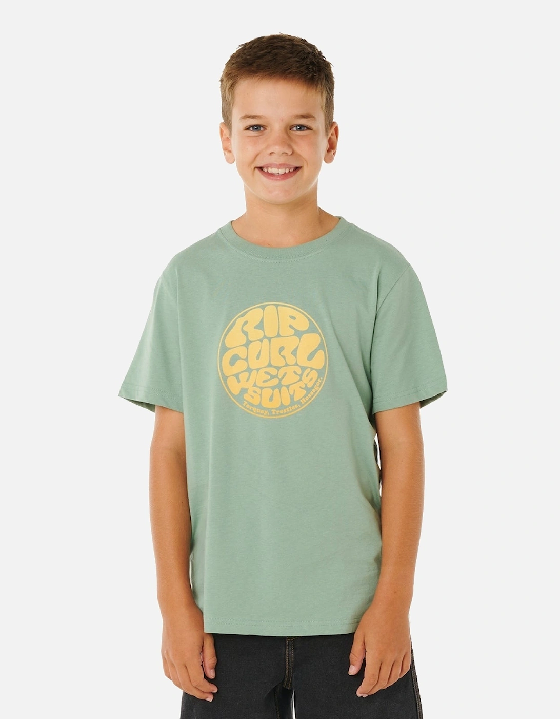 Rip Curl Kids Wettie Passage Icon Short Sleeve T-Shirt, 2 of 1