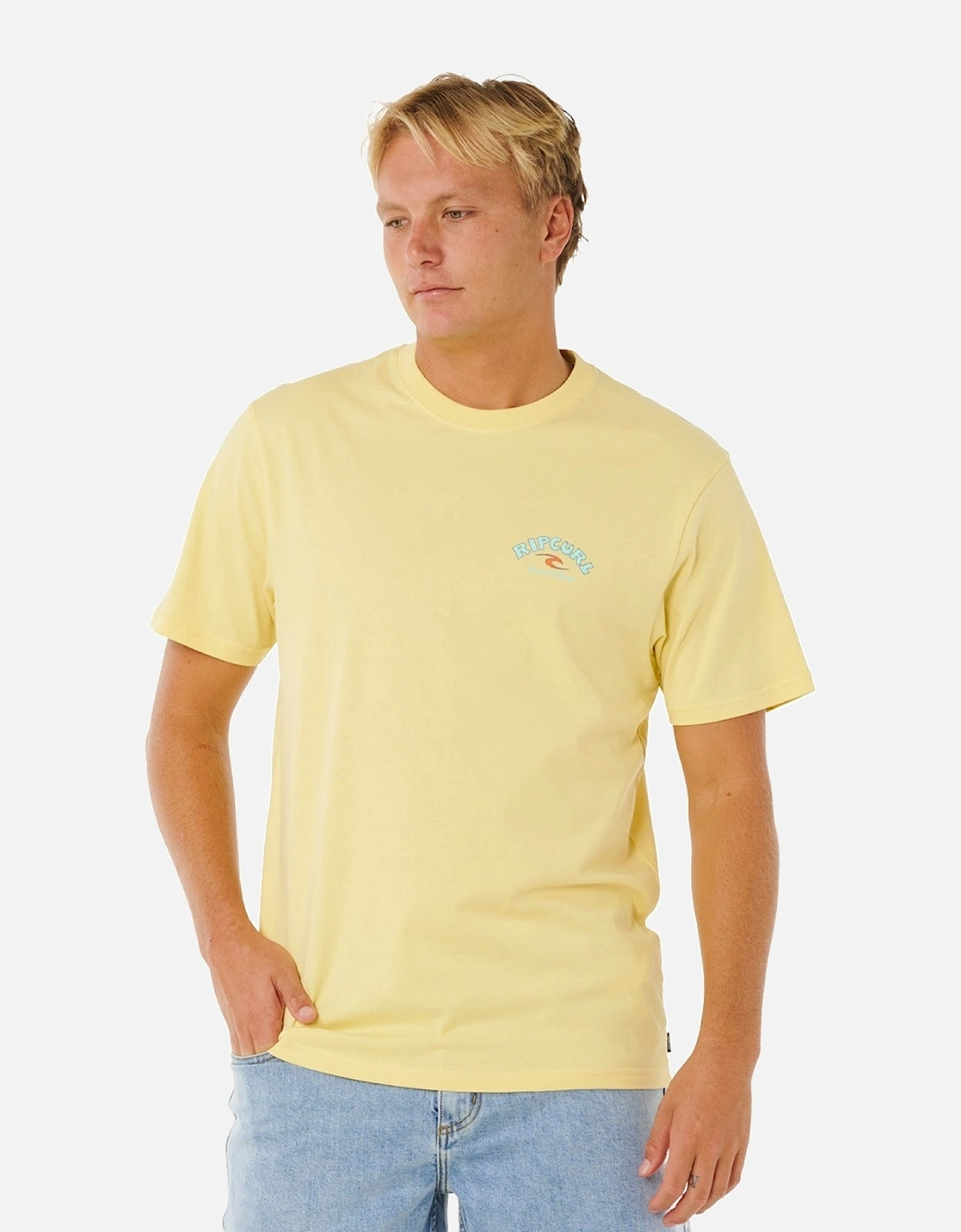 Rip Curl Mens Shred Til Graphic Short Sleeve T-Shirt, 2 of 1