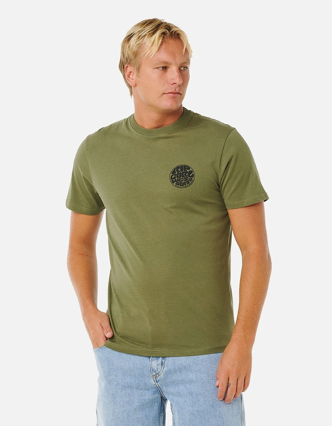 Rip Curl Mens Wettie Icon Graphic Short Sleeve T-Shirt, 2 of 1