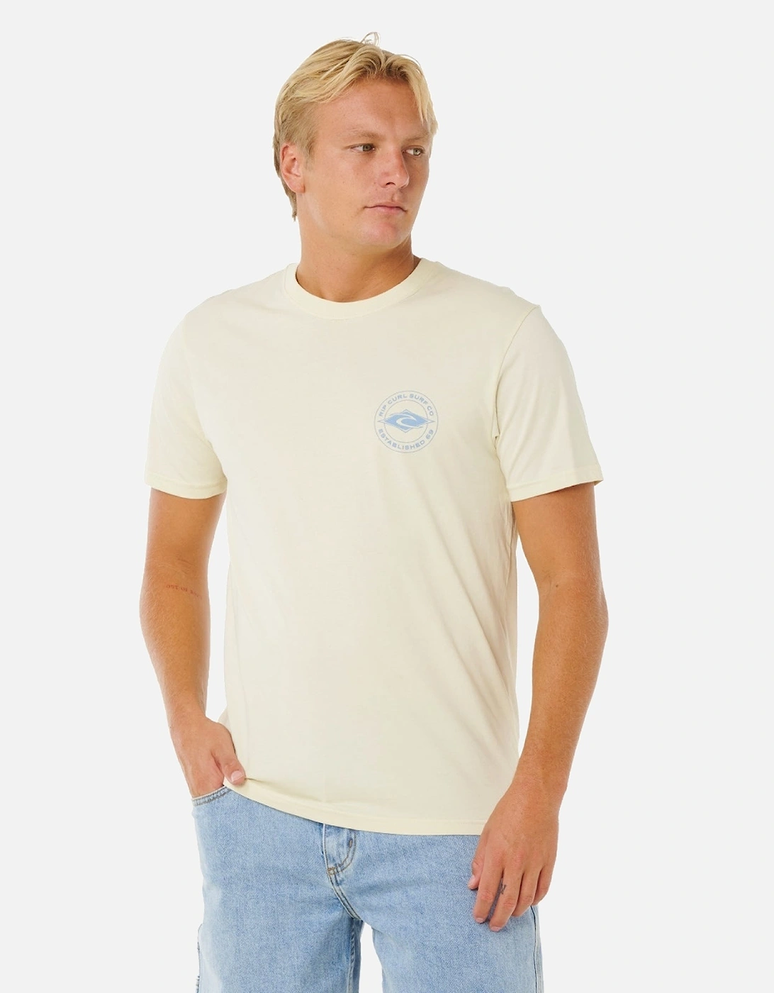 Rip Curl Mens Staple Graphic Short Sleeve T-Shirt, 2 of 1