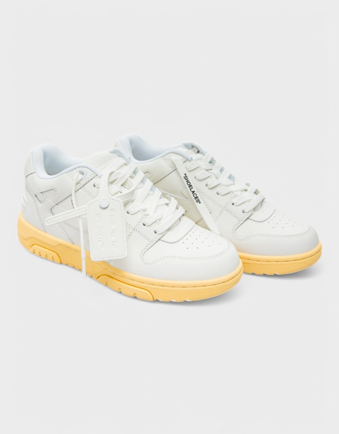 Out Of Office Ooo Low Tops White Yellow