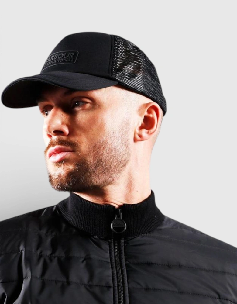 International Heli Trucker Mens Cap Black