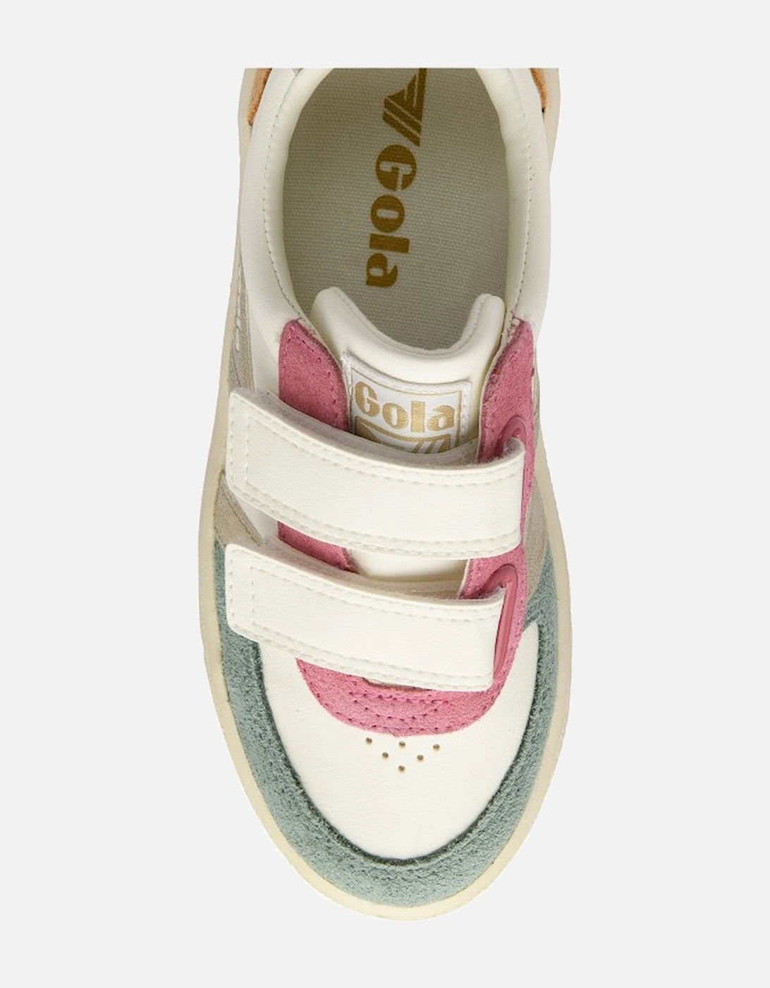 Grandslam Quadrant Strap Girls Trainers