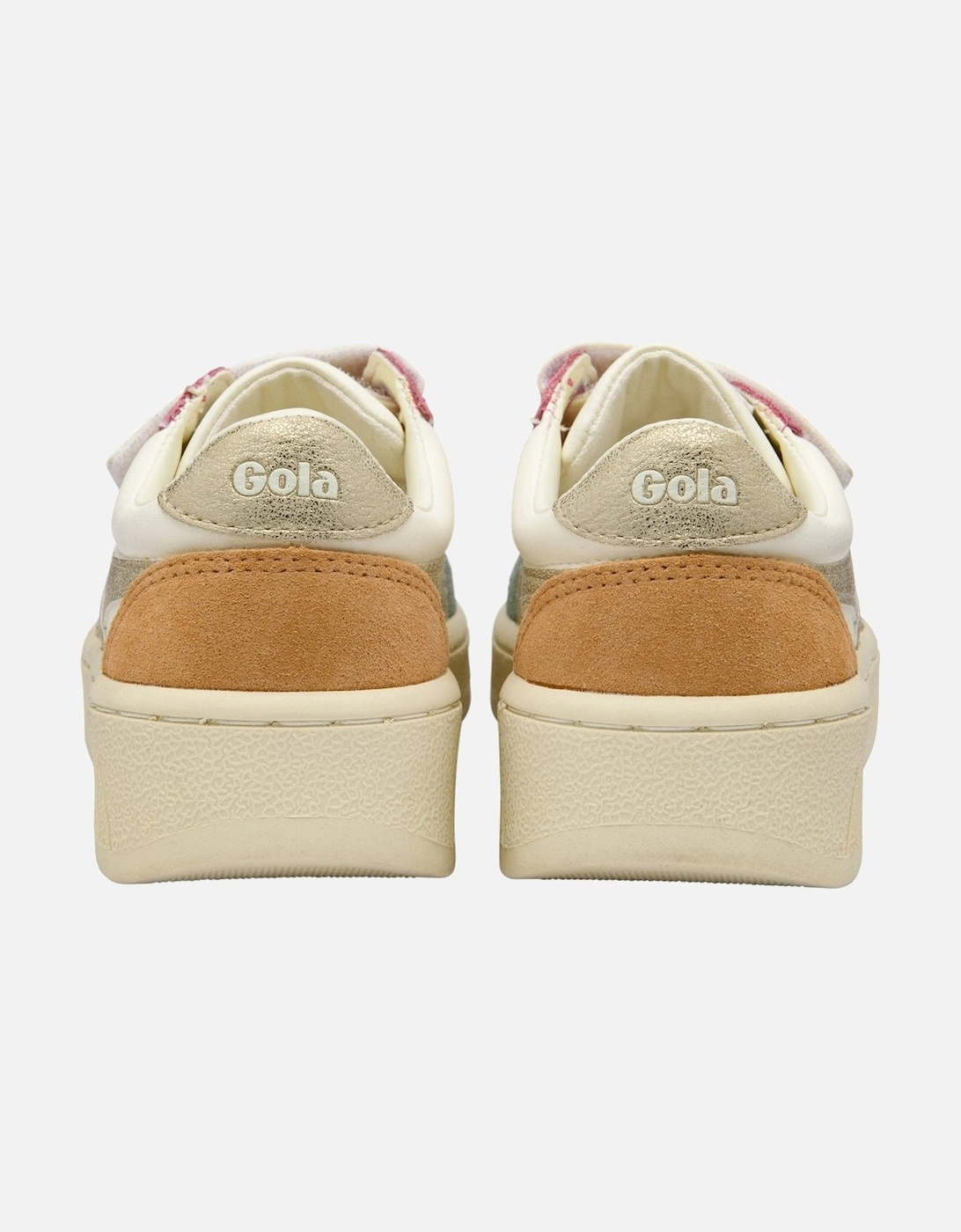 Grandslam Quadrant Strap Girls Trainers