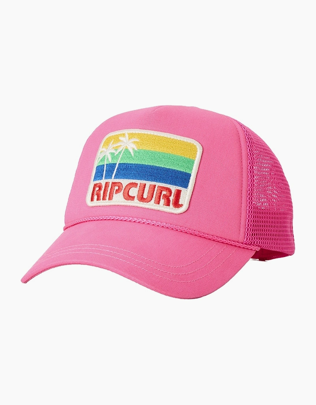 Ripcurl Women's Pink Rip Curl Mixed Revival Trucker Cap - Size: One Size