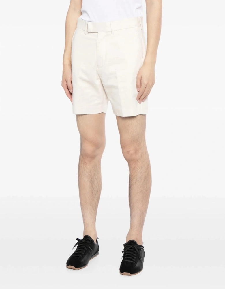Japanese Brushed Cotton Shorts Cream