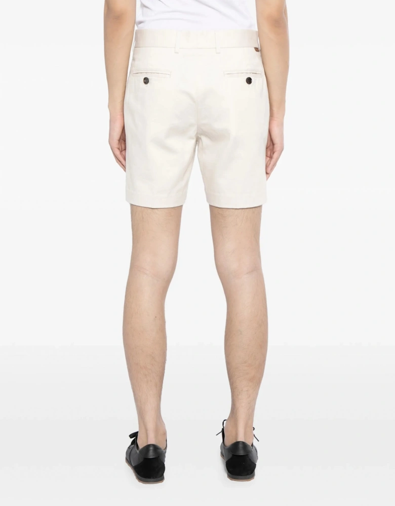 Japanese Brushed Cotton Shorts Cream