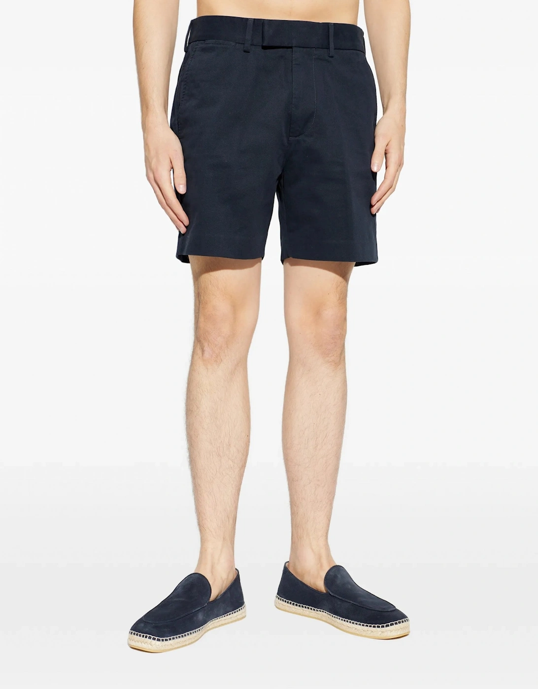 Japanese Brushed Cotton Shorts Navy