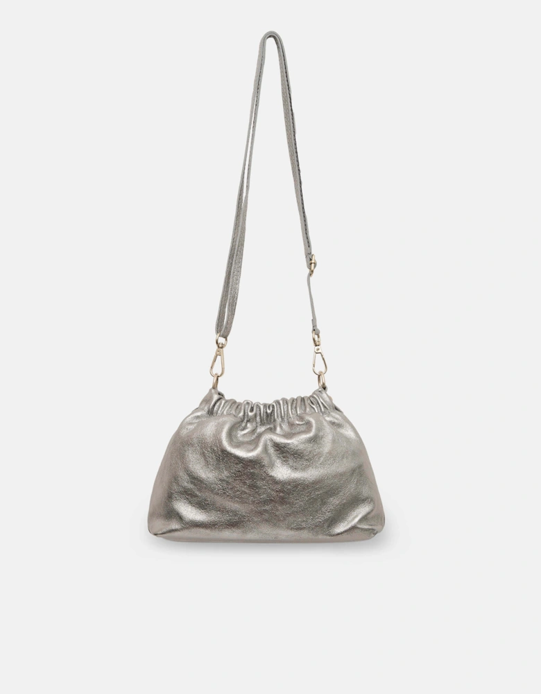 Silver Pouch Bag