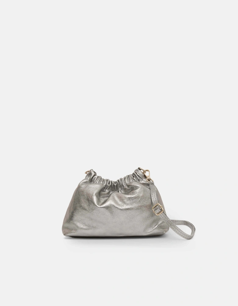Silver Pouch Bag