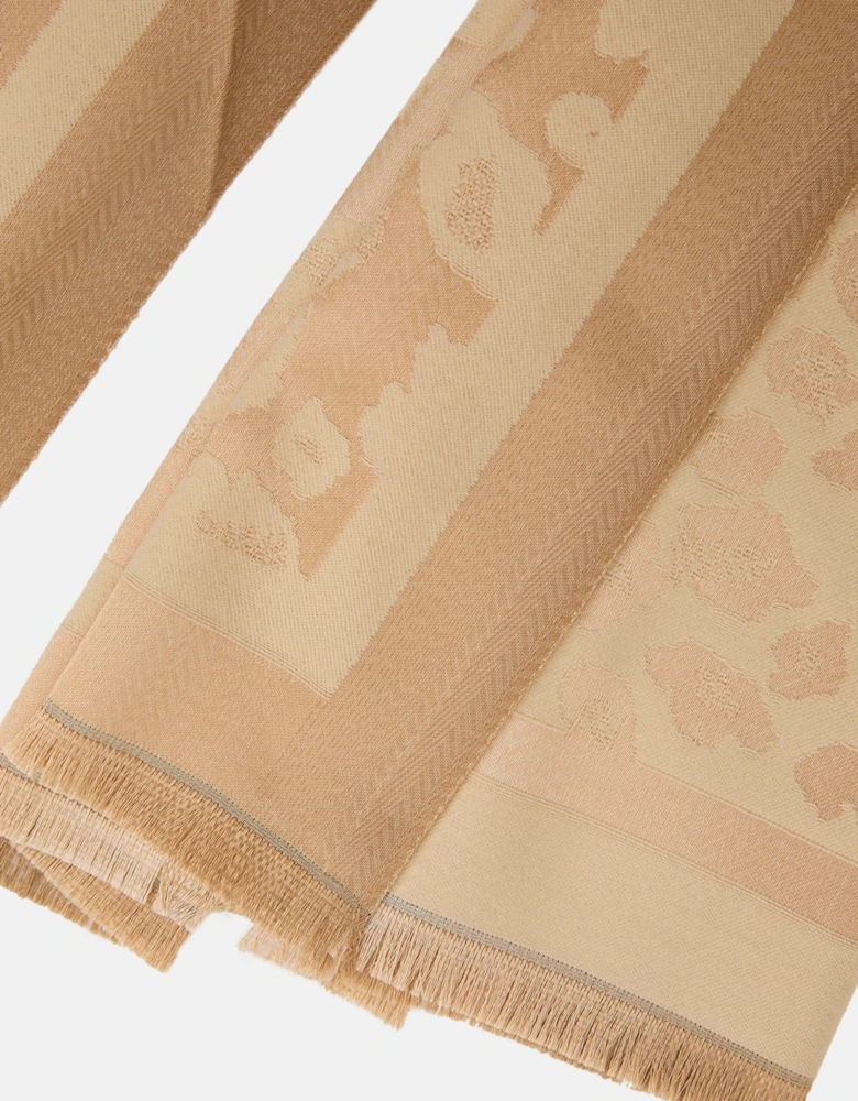 Leopard Beige Scarf