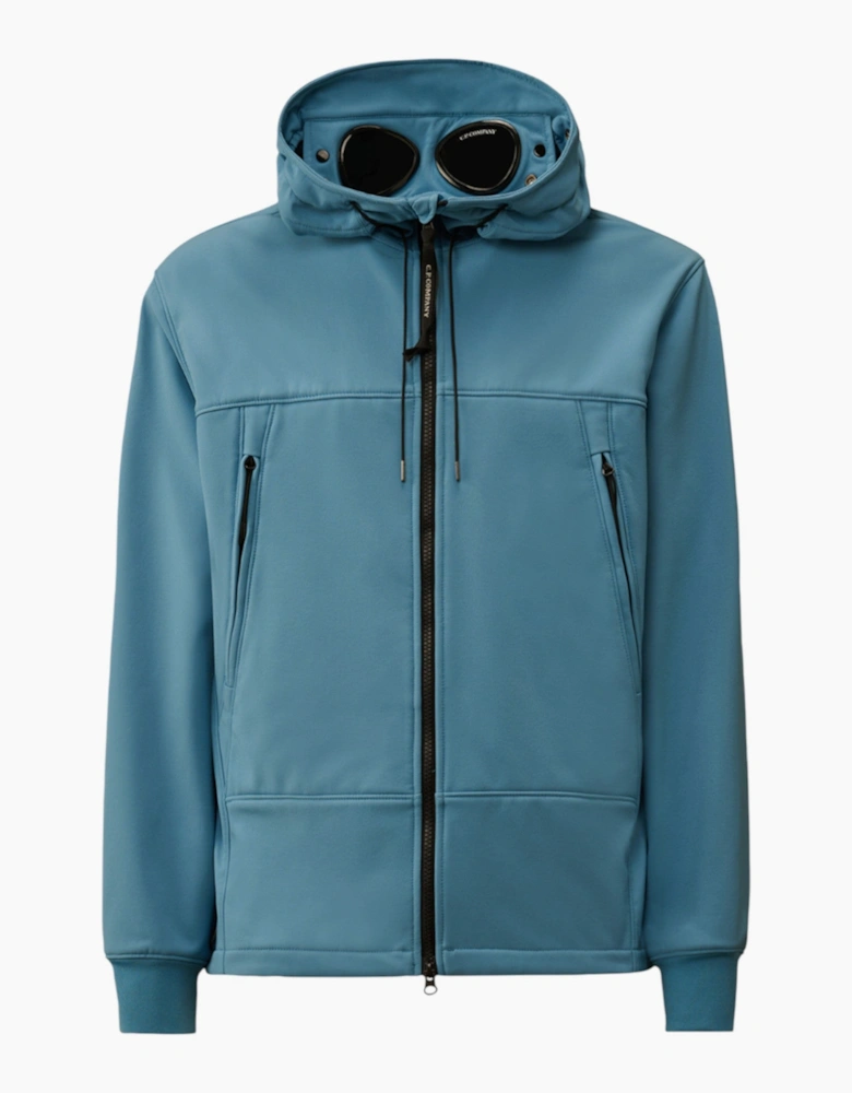 C.P. Company Shell-R Goggle Aegean Blue Jacket