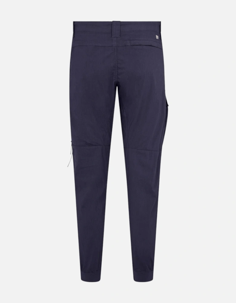 C.P. Company Stretch Satin Navy Cago Pants