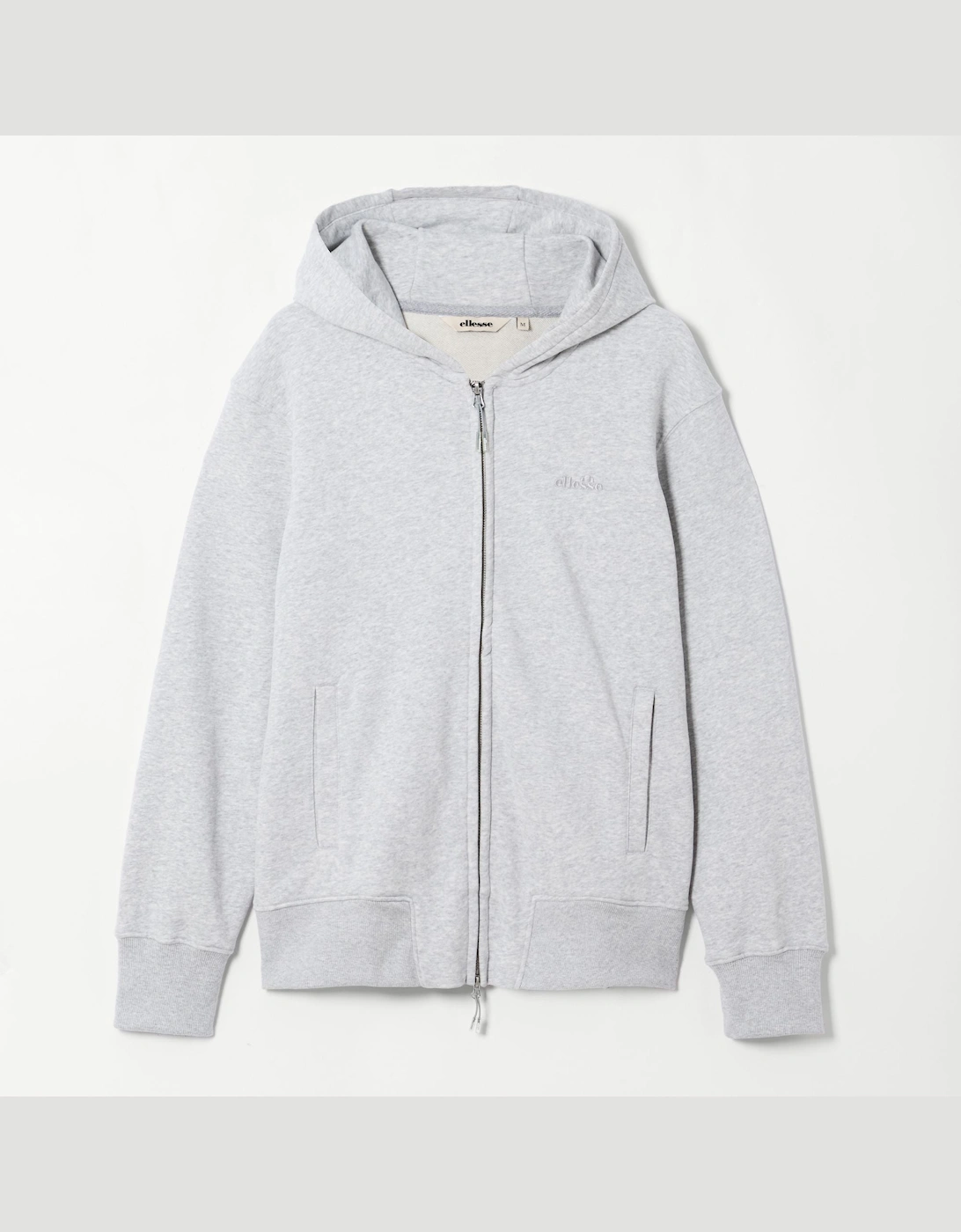 Ellesse Men's Grey Kalvini Fz Hoody - Light Marl  38 M