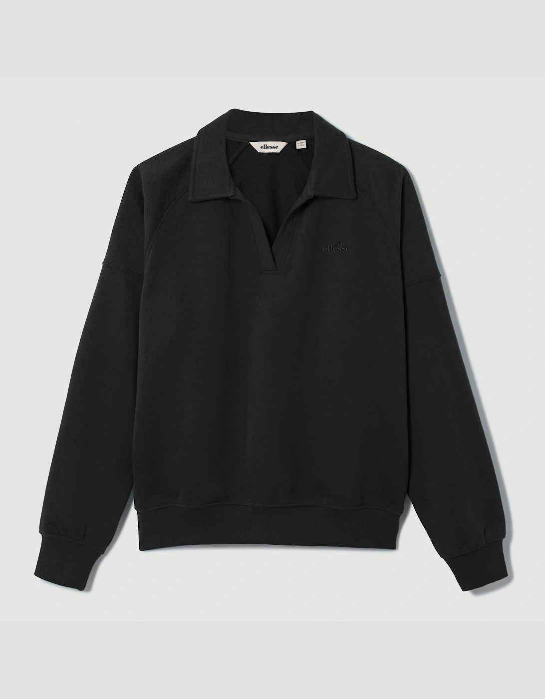 Ellesse Women's Black Morcone Sweatshirt - Size: 8