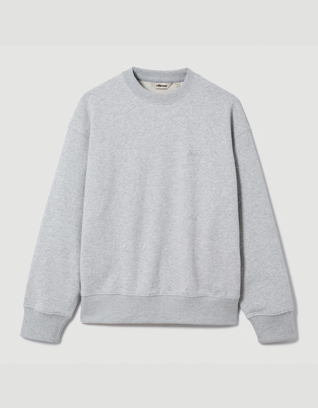 Ellesse Men's Grey Rafori Sweatshirt - Light Marl  M