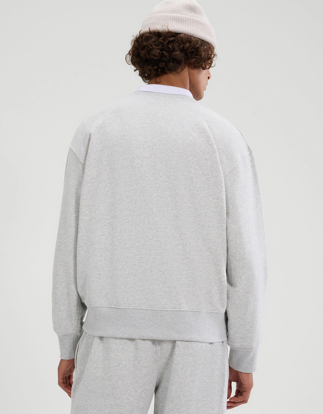 Rafori Sweatshirt - Light Grey Marl