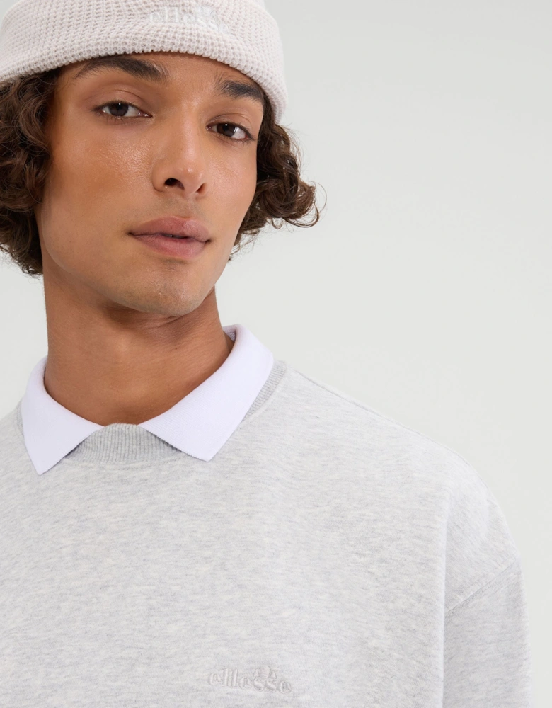 Rafori Sweatshirt - Light Grey Marl