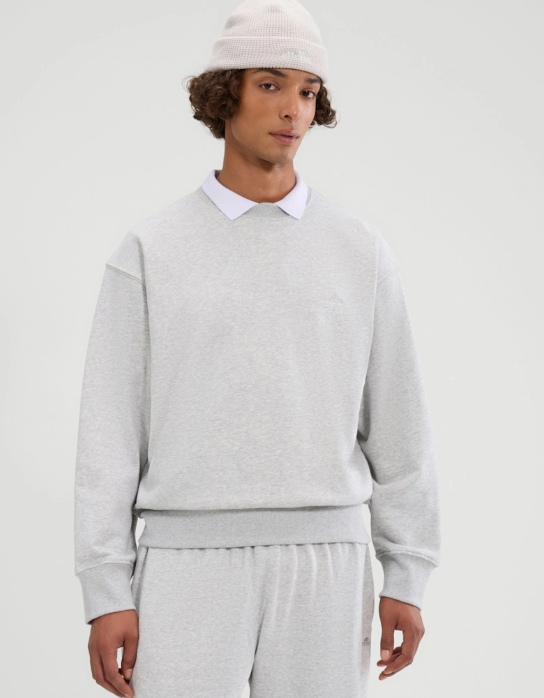 Rafori Sweatshirt - Light Grey Marl