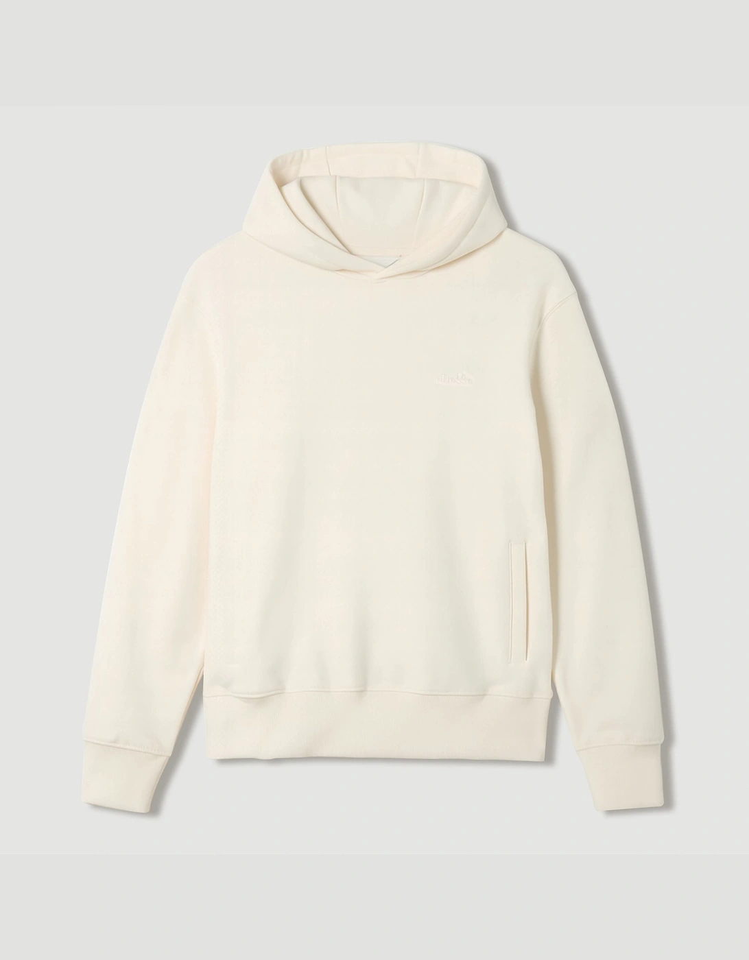 Ellesse Men's Cream Madone Oh Hoody - Off White - Size: 44