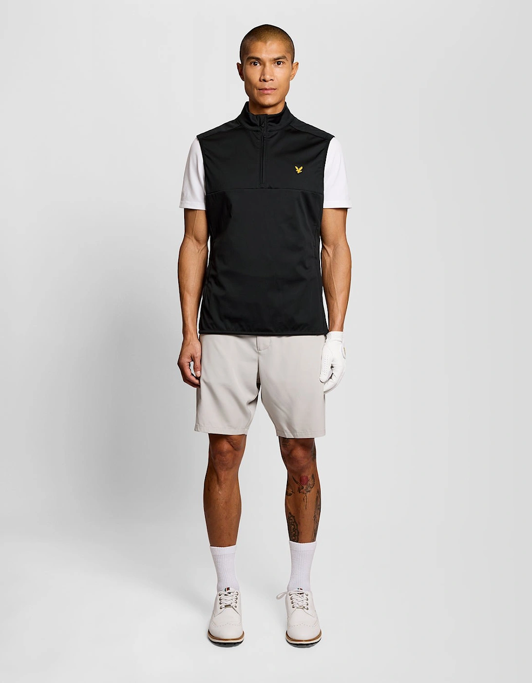 Windproof 1/2 Zip Gilet