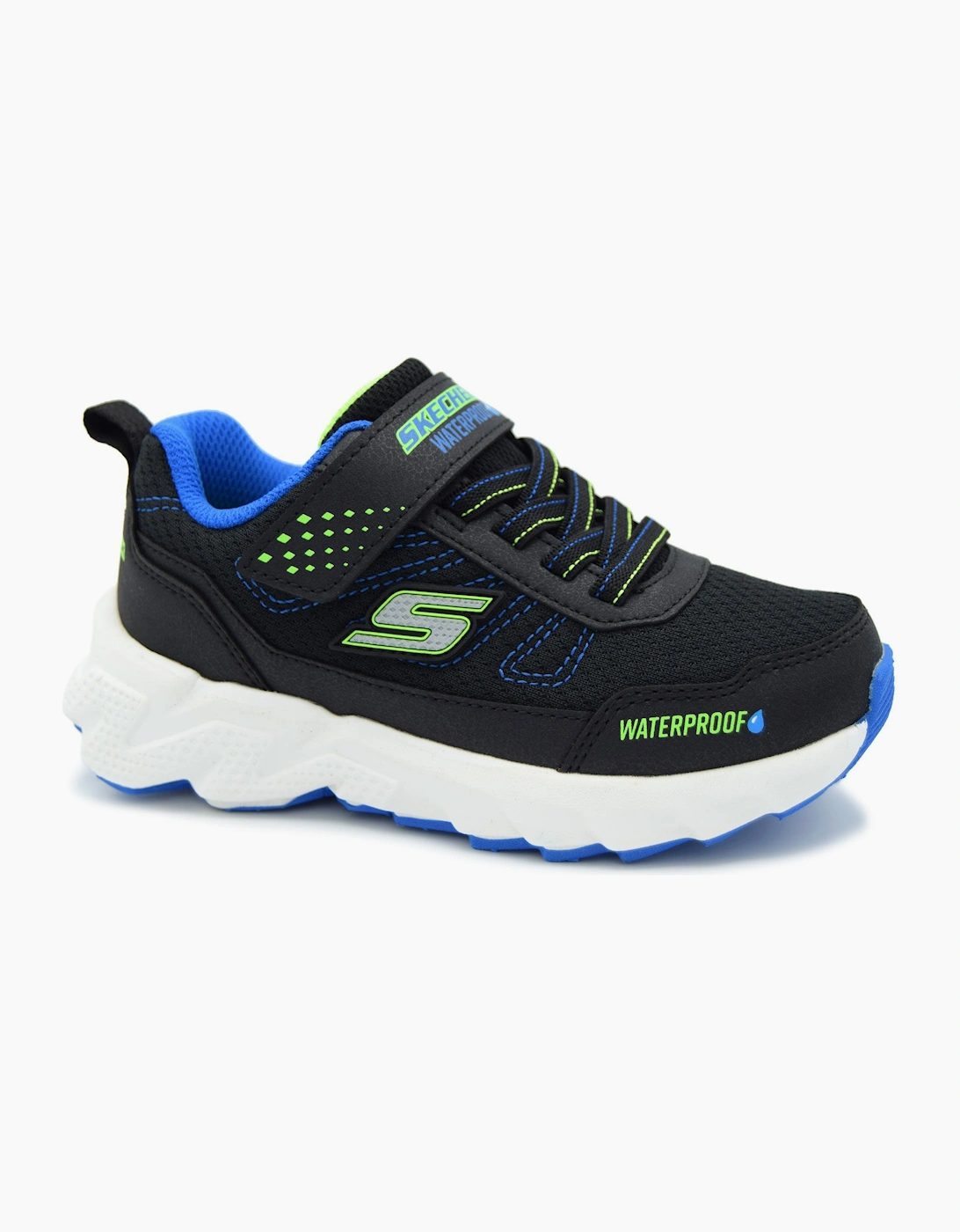 Skechers Boy's ELITE SPORT TREAD 406334L CHILDREN'S TRAINER - Black - Size: 13 years/14 years/13