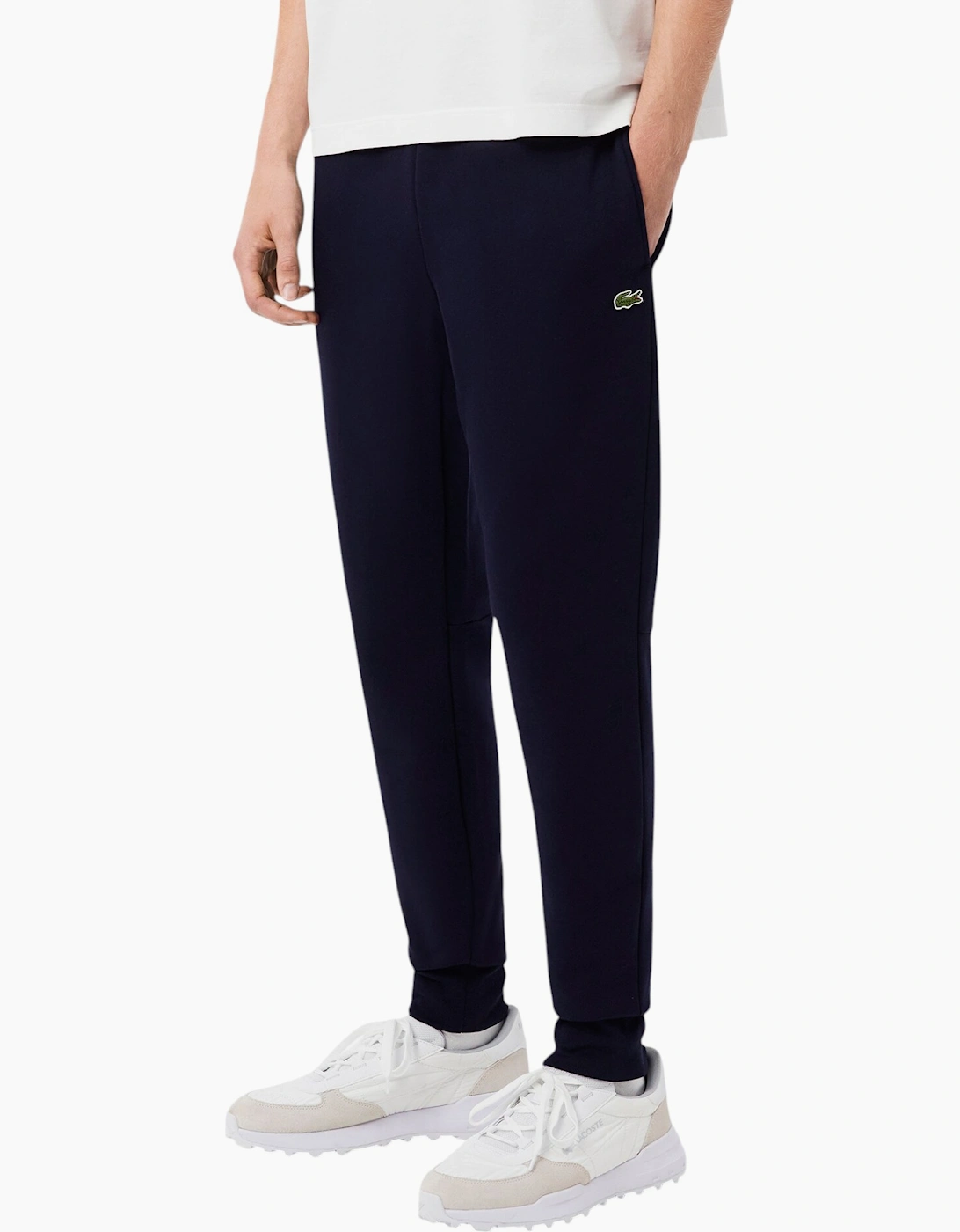 Lacoste Men's Navy Sweatpants Slim Fit Joggers Cuffed - Size: 32/30/31/Regular/36