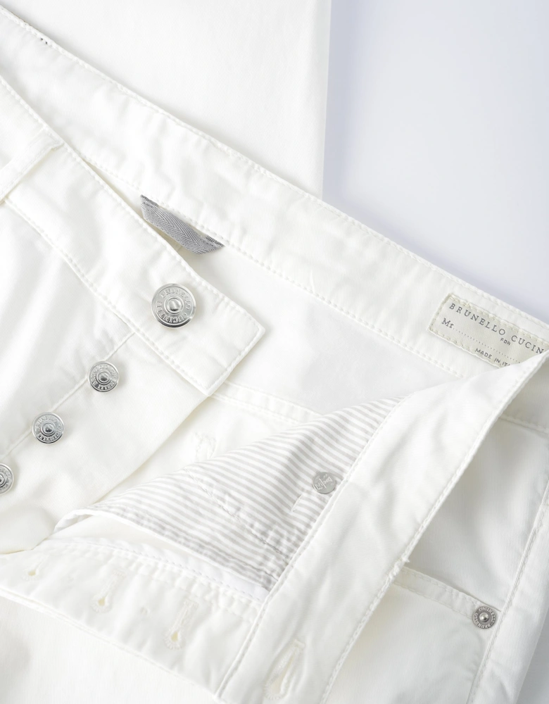 5 POCKET COTTON JEANS