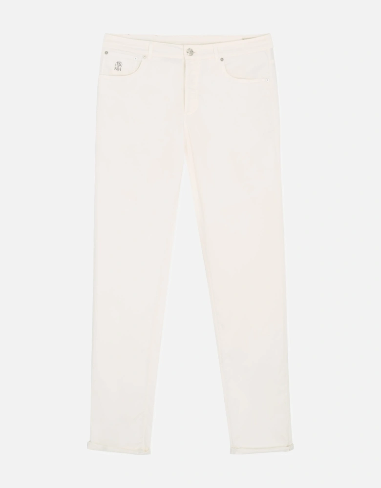 5 POCKET COTTON JEANS
