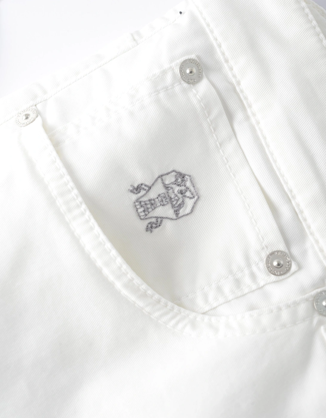 5 POCKET COTTON JEANS