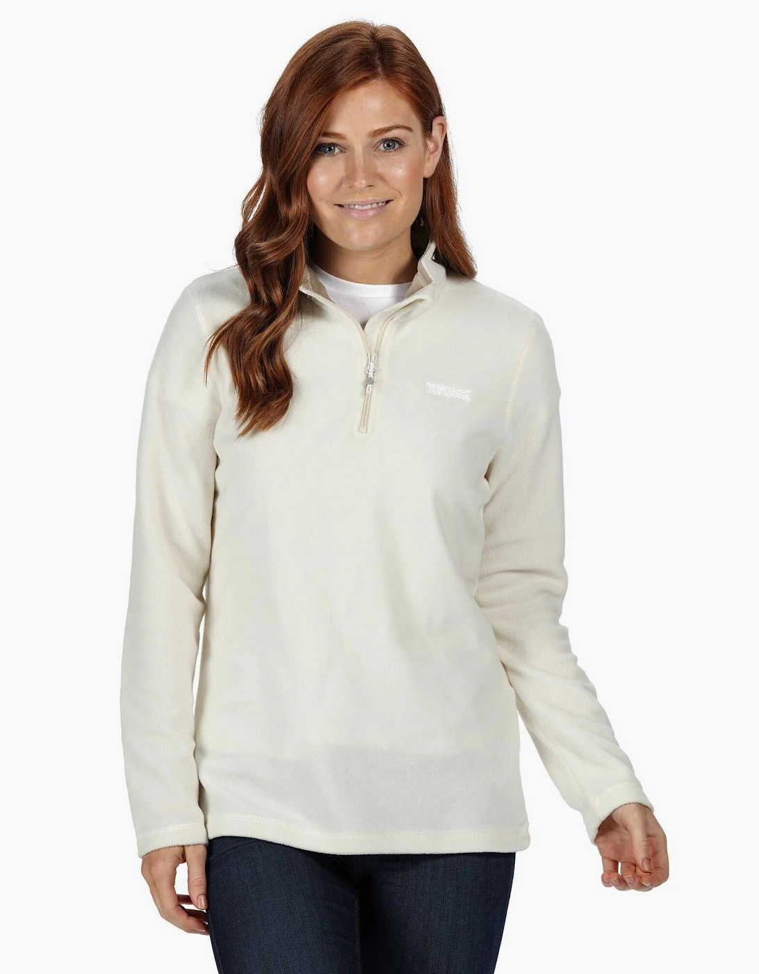 Great Outdoors Womens/Ladies Sweetheart 1/4 Zip Fleece Top