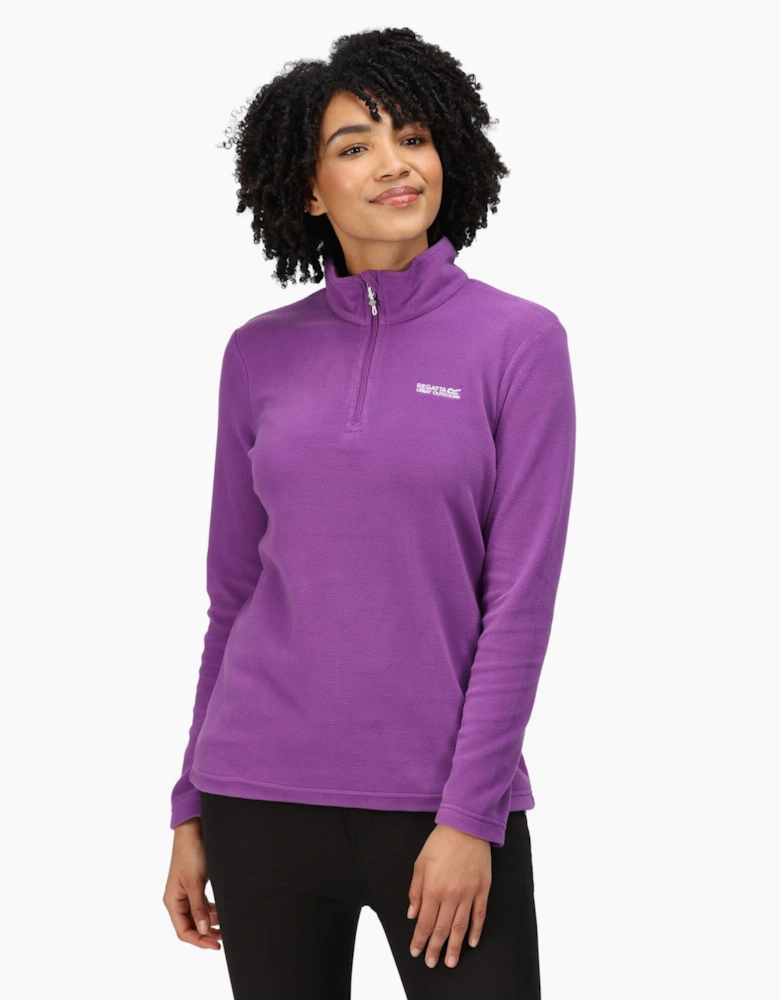 Great Outdoors Womens/Ladies Sweetheart 1/4 Zip Fleece Top