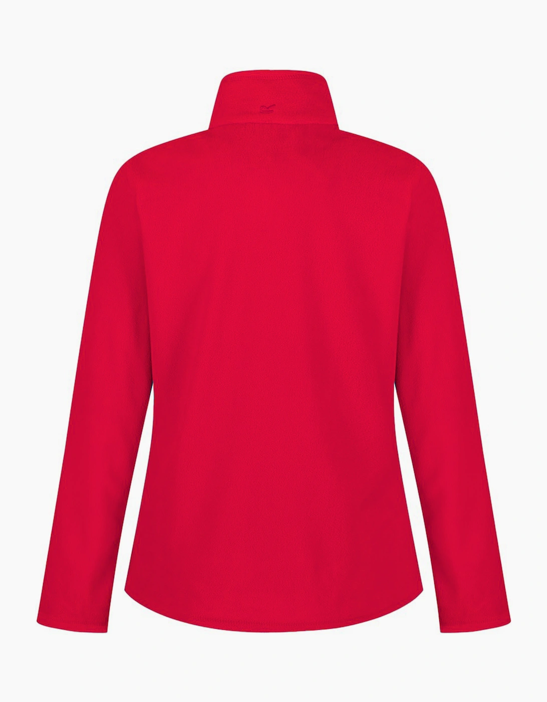 Regatta Women's Red Great Outdoors / Sweetheart 1/4 Zip Fleece Top - Size 14 UK