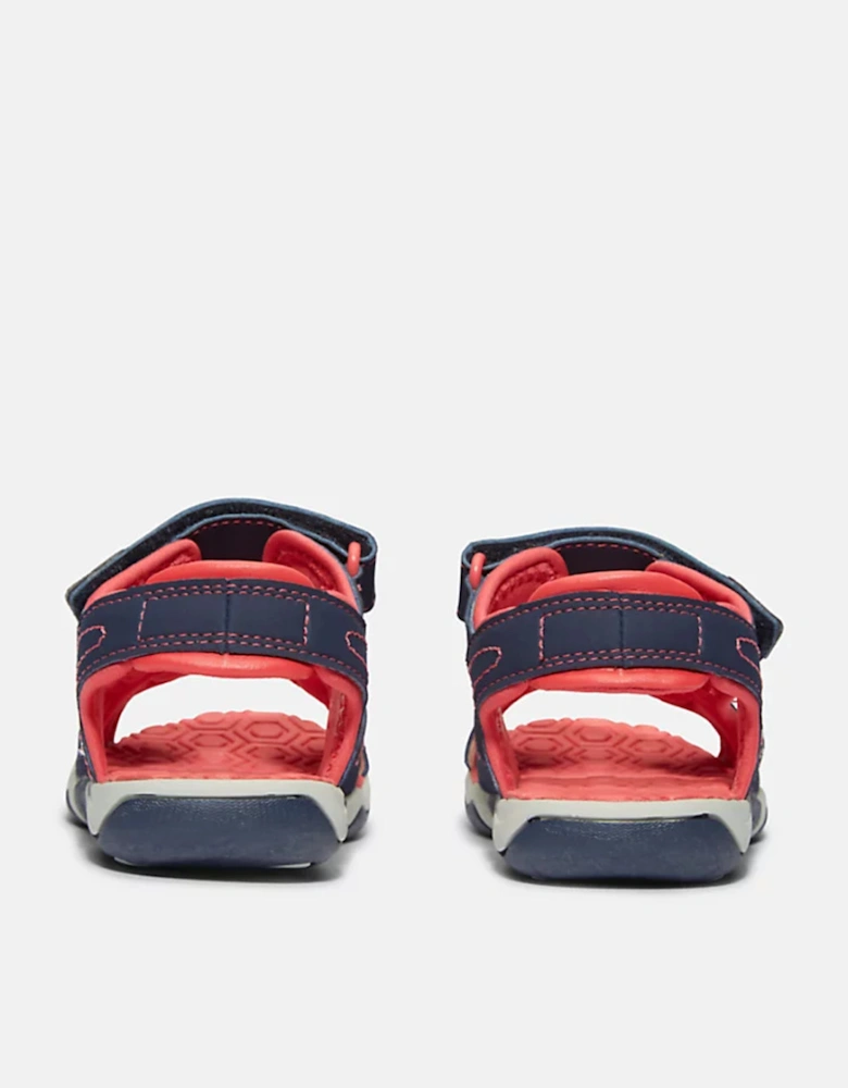 Adventure Seeker Toddler Sandal - Navy / Pink