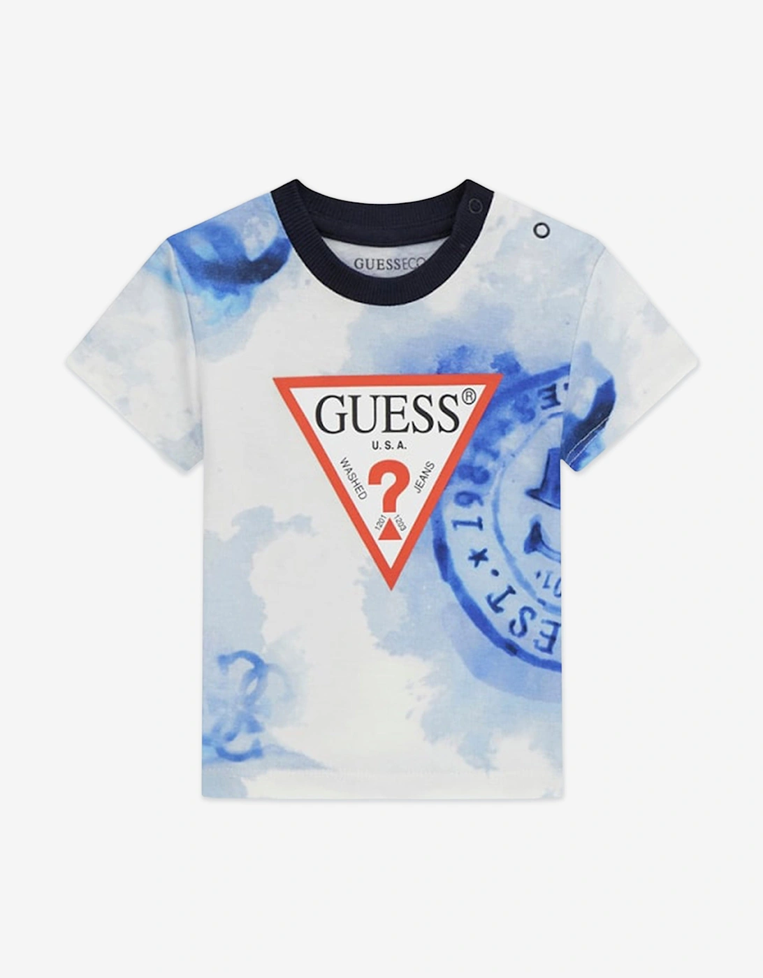 Baby Boys T-Shirt and Shorts Set in Blue