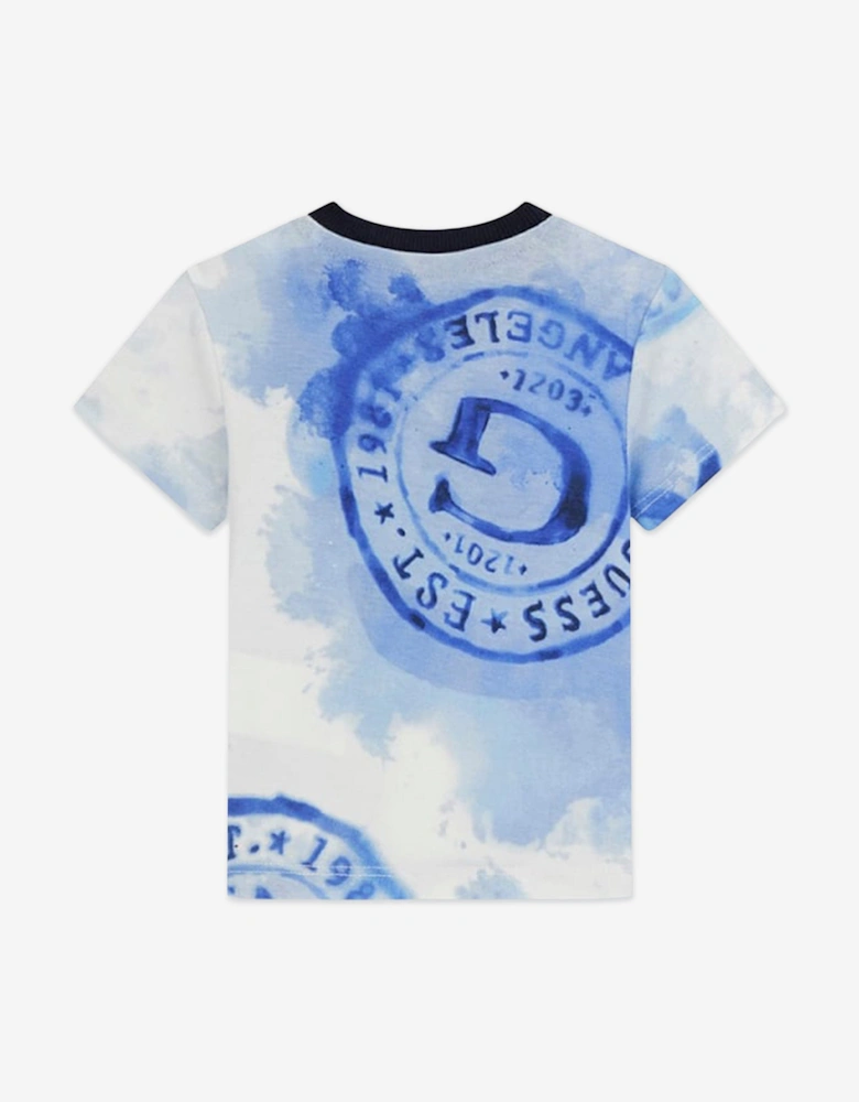 Baby Boys T-Shirt and Shorts Set in Blue