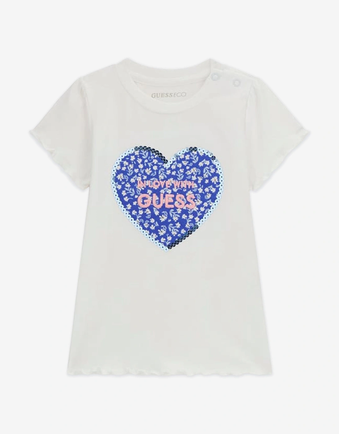 Baby Girls T-Shirt and Capri Leggings Set in Blue
