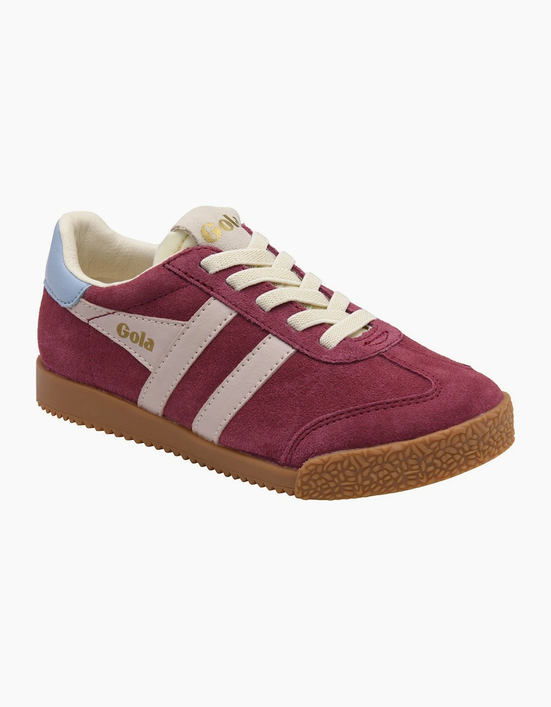 Gola Girls Red 'S Elan Trainers  4 Junior Size 4 Kids